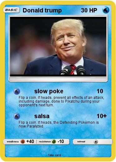 Pokemon Donald trump
