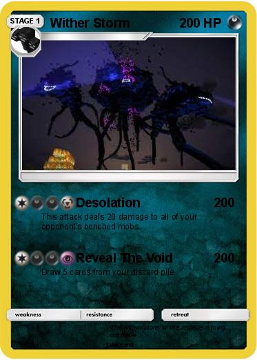 Pokemon Wither Storm