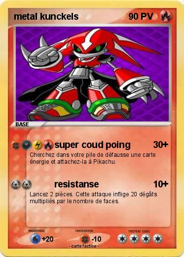 Pokemon metal kunckels