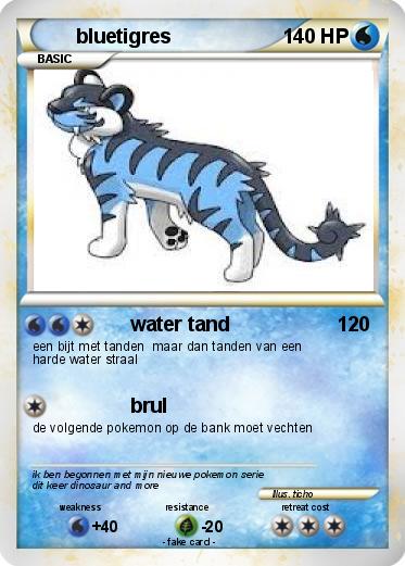 Pokemon bluetigres