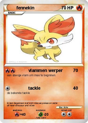Pokemon fennekin