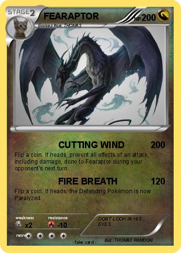 Pokemon FEARAPTOR