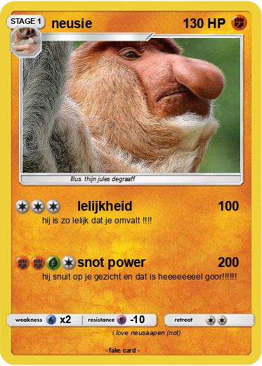Pokemon neusie