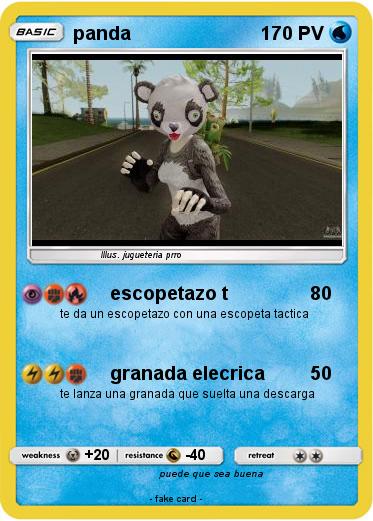 Pokemon panda