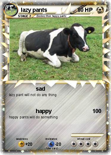 Pokemon lazy pants