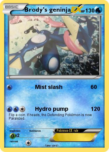 Pokemon Brody's geninja