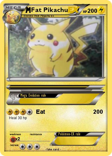 Pokemon Fat Pikachu