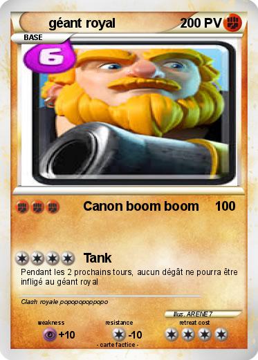 Pokemon géant royal