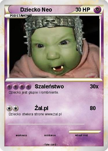 Pokemon Dziecko Neo