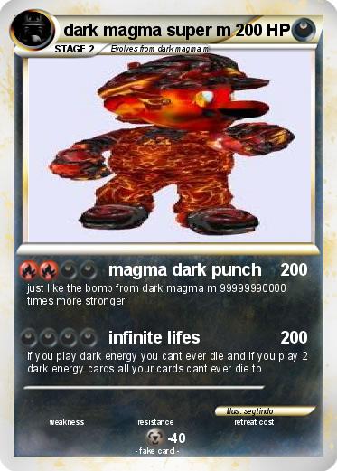 Pokemon dark magma super m