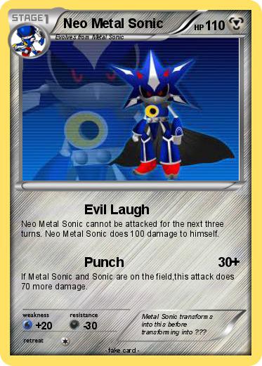 Pokemon Neo Metal Sonic