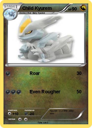 Pokemon Child Kyurem