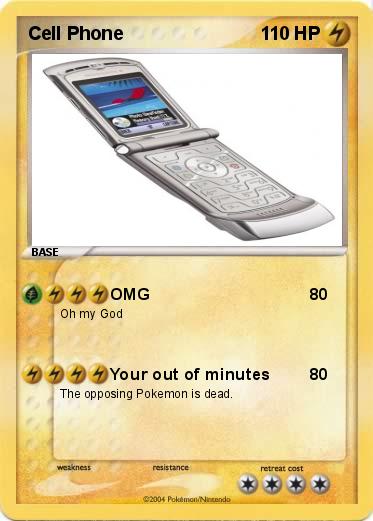 Pokemon Cell Phone
