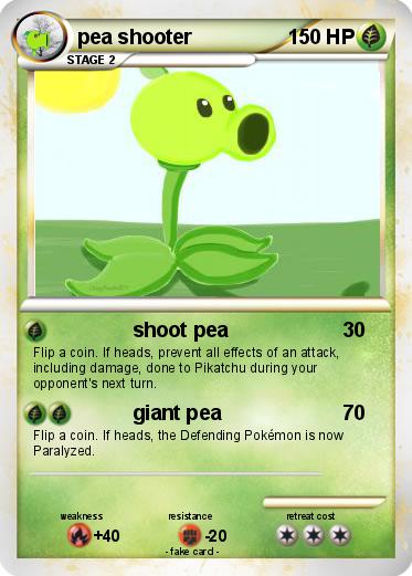 Pokemon pea shooter