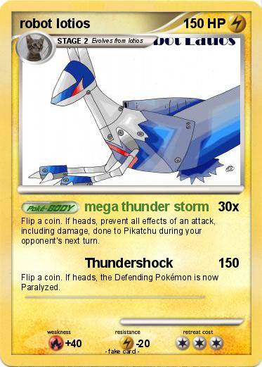 Pokemon robot lotios