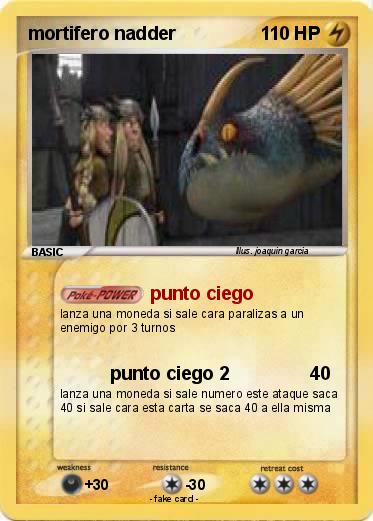 Pokemon mortifero nadder