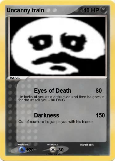 Pokemon Uncanny train
