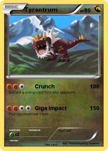 Pokemon Tyrantrum
