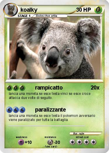 Pokemon koalky