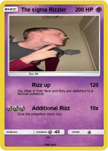 Pokemon The sigma Rizzler