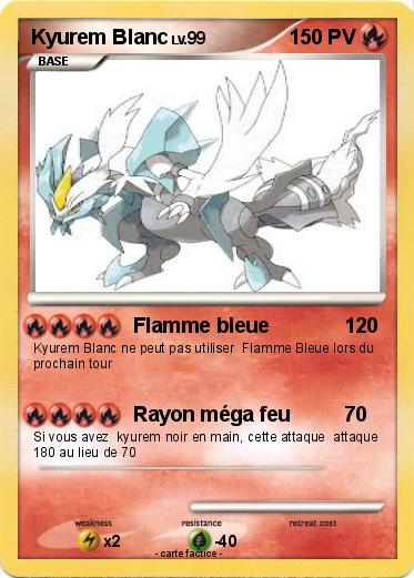Pokemon Kyurem Blanc