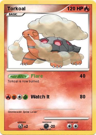Pokemon Torkoal