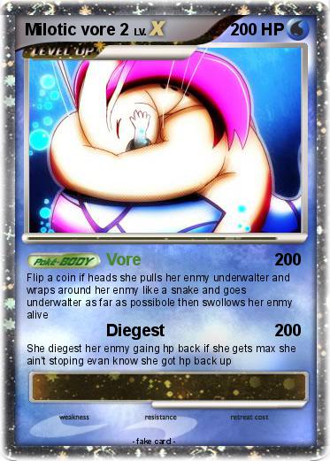 Pokemon Milotic vore 2
