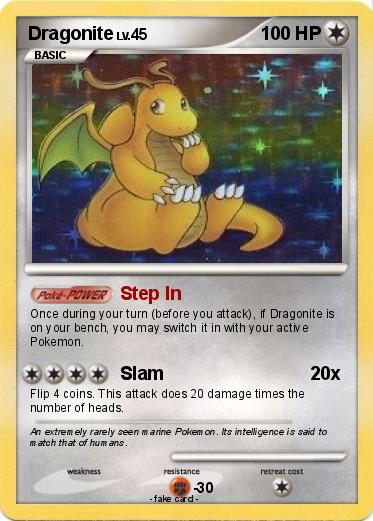 Pokemon Dragonite