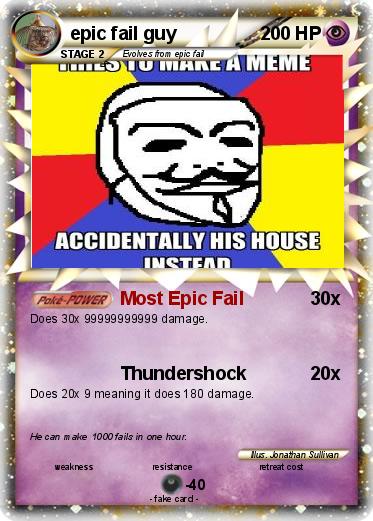 Pokemon epic fail guy