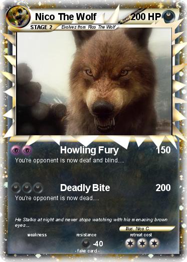 Pokemon Nico The Wolf
