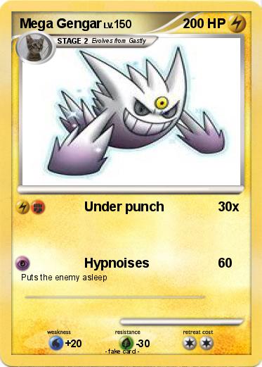 Pokemon Mega Gengar