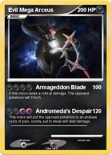 Pokemon Evil Mega Arceus