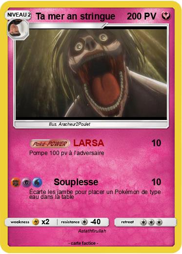 Pokemon Ta mer an stringue