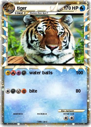 Pokemon tiger