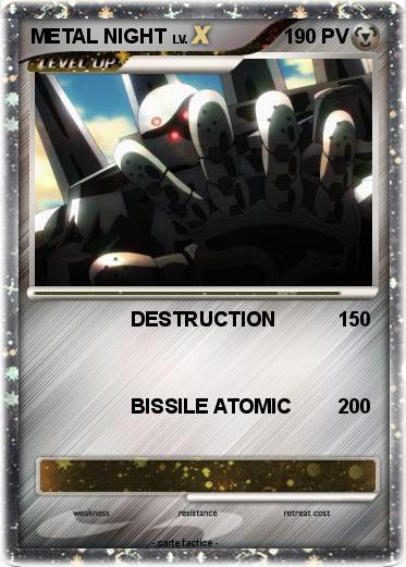 Pokemon METAL NIGHT