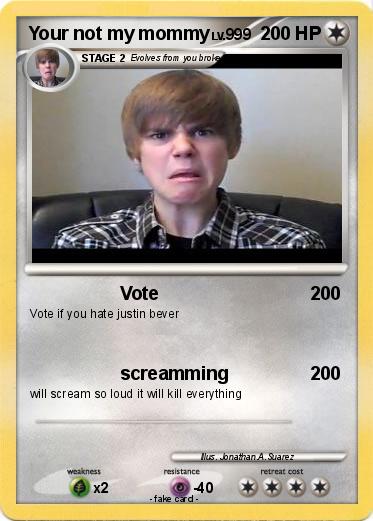 Pokemon Your not my mommy