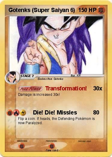 Pokemon Gotenks (Super Saiyan 6)