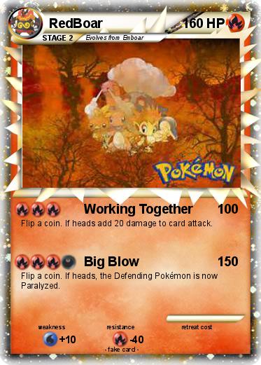 Pokemon RedBoar