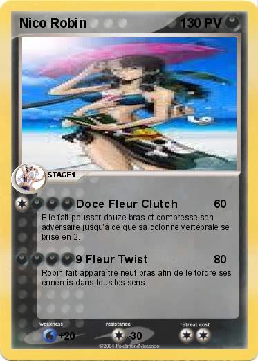 Pokemon Nico Robin
