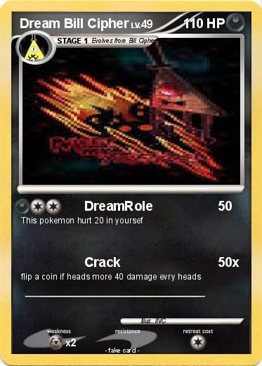 Pokemon Dream Bill Cipher