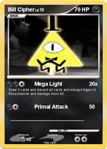 Pokemon Bill Cipher