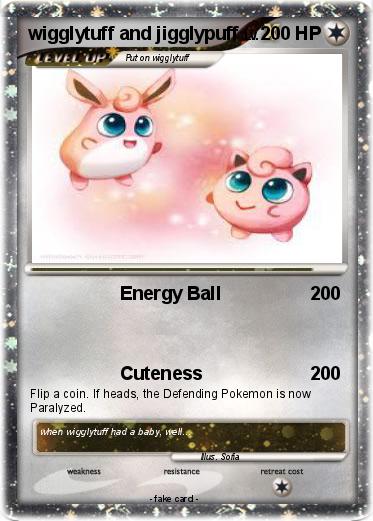 Pokemon wigglytuff and jigglypuff