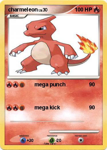 Pokemon charmeleon