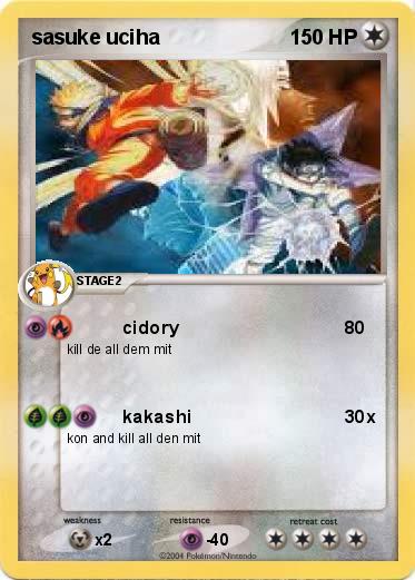 Pokemon sasuke uciha