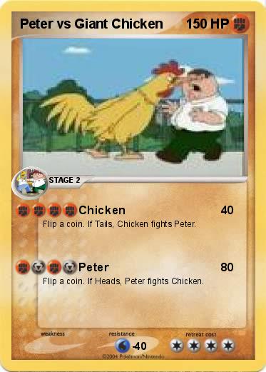 Pokemon Peter vs Giant Chicken