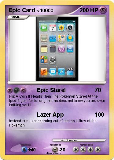 Pokemon Epic Card