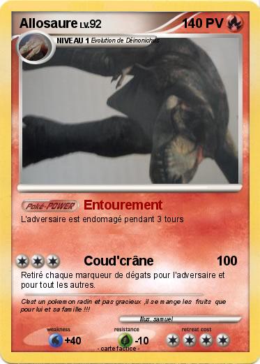 Pokemon Allosaure