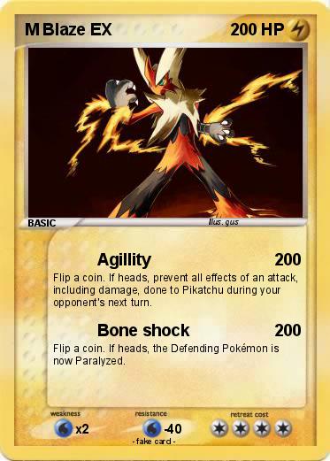 Pokemon M Blaze EX