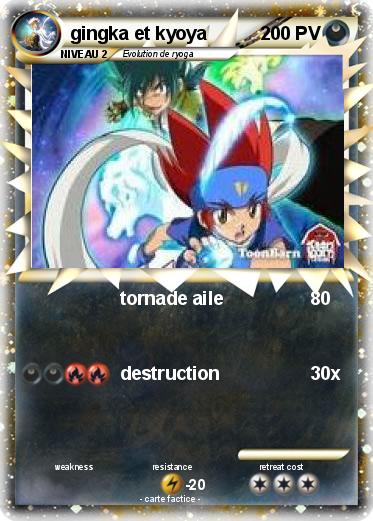 Pokemon gingka et kyoya