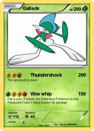 Pokemon Gallade